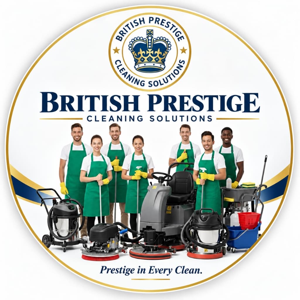 BRITISH PRESTIGE CLEANING SOLUTIONS team at work